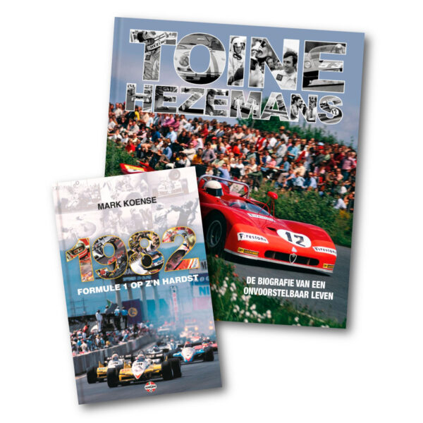 COMBI-AANBIEDING: Toine Hezemans + Formule 1 op z’n hardst