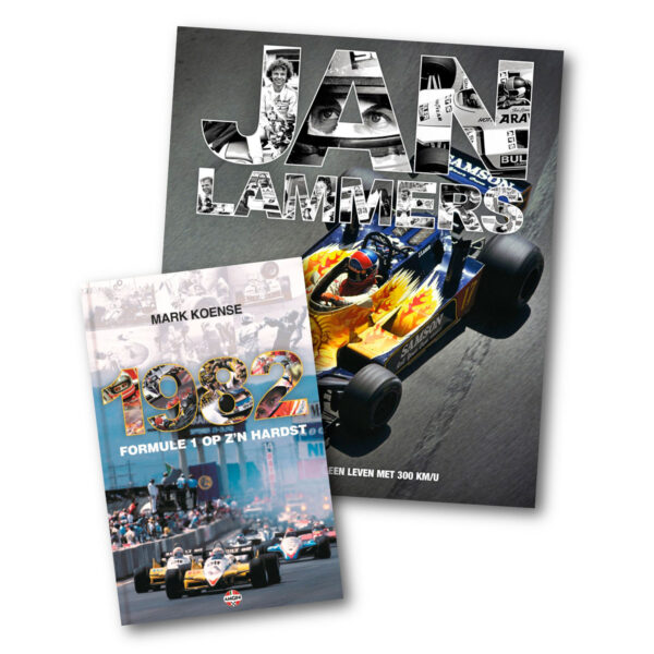 COMBI-AANBIEDING: Jan Lammers + Formule 1 op z’n hardst